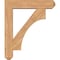 Ekena Millwork Westlake Craftsman Smooth Bracket w/ Offset Brace, Western Red Cedar, 7 1/2"W x 34"D x 40"H BKT0806X34X40WTL04SWR - alternate 3